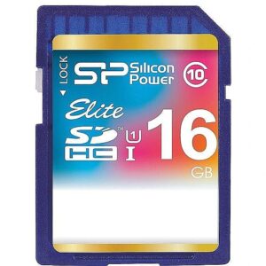 Silicon Power memory card SDHC 16GB Elite SP016GBSDHAU1V10 4712702628036