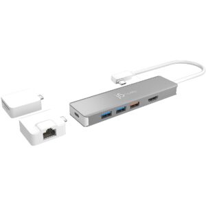 J5create USB-C MODULAR MULTI-ADAPTER WITH 2 KITS JCD375-N 4712795084924