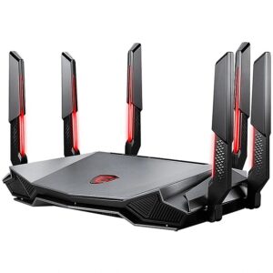 MSI RadiX AXE6600 WiFi 6E Tri-Band Gaming Router GRAXE66 4719072981617