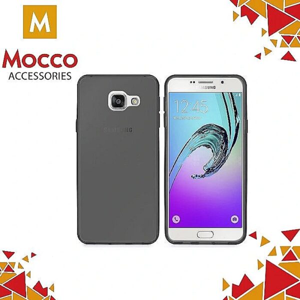 Mocco Ultra Back Case 0.3 mm Silicone Case for Samsung G925 Galaxy S6 Edge Transparent-Black MC-BC-SA-G925-BL 4752168000915