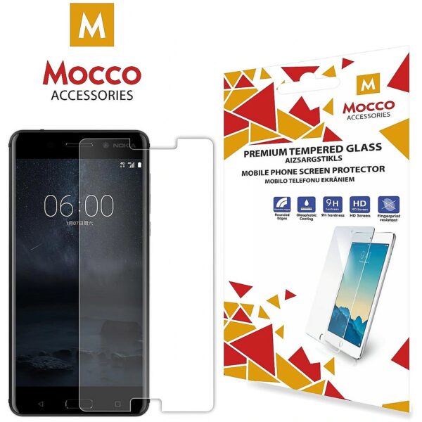 Mocco Tempered Glass Screen Protector Nokia 3 MOC-T-G-NO-3 4752168004531