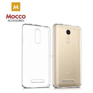 Mocco Ultra Back Case 0.3 mm Silicone Case for Xiaomi Redmi 5A Transparent MO-BC-XIA-RED5A-TR 4752168025147