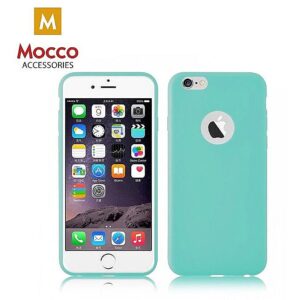 Mocco Ultra Slim Soft Matte 0.3 mm Silicone Case for Samsung G925 Galaxy S6 Edge Mint MO-USM-G925-MI 4752168029596