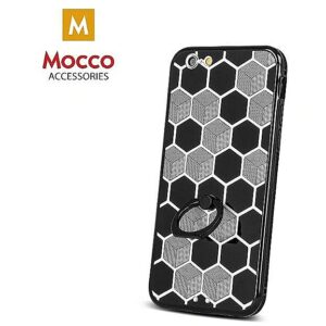 Mocco Ring Silicone Back Case for Samsung G920 Galaxy S6 Black - Silver MC-RING-G920-BKSI 4752168030400