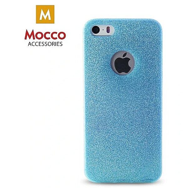 Mocco Glitter Ultra Back Case 0.3 mm Silicone Case for Samsung A510 Galaxy A5 (2016) Blue MC-GLTR-A510-BL 4752168030905