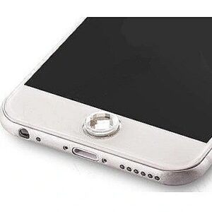 Mocco Universal Home Button Sticker Decoration Apple iPhone / iPad Silver MC-HOME-BUT-SI 4752168038079