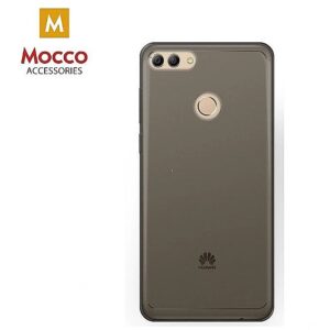 Mocco Ultra Back Case 0.3 mm Silicone Case for Huawei Y9 (2018) Transparent-Black MO-BC-HUAY9-2018-BK 4752168042984