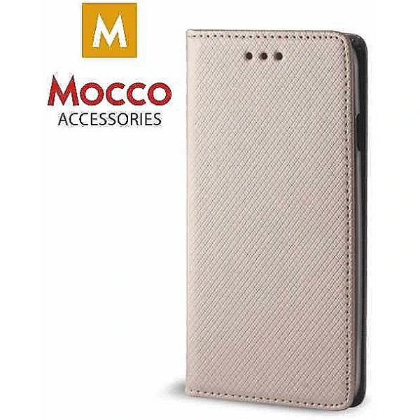 Mocco Smart Magnet Book Case For Samsung N960 Galaxy Note 9 Gold MC-MAG-SA-N960-GO 4752168047965