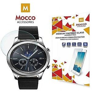 Mocco Tempered Glass Screen Protector Samsung Gear S3 classic MOC-T-G-SA-GE-S3-CL 4752168051634