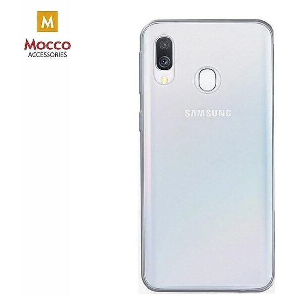 Mocco Ultra Back Case 0.3 mm Silicone Case for Samsung A305 / A205 Galaxy A30 / A20 Transparent MC-BC-SA-A30/A20-TR 4752168070420