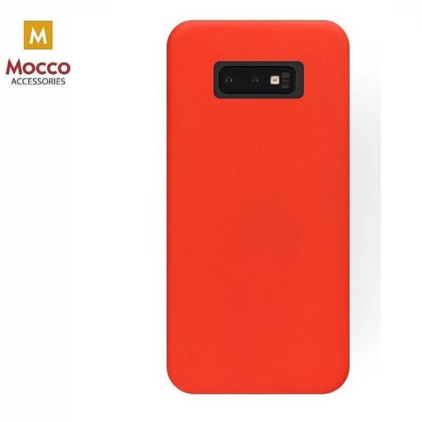 Mocco Soft Magnet Silicone Case With Built In Magnet For Holders for Samsung A705 Galaxy A70 Red MO-SO-MAG-A70-RE 4752168073278