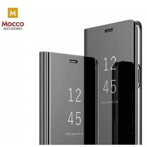 Mocco Clear View Cover Case For Samsung N970 Galaxy Note 10 Black MO-CL-SA-NOT10-BK 4752168074305