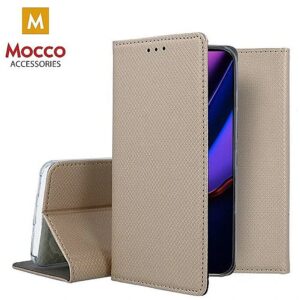 Mocco Smart Magnet Book Case For Apple iPhone 11 Pro Max Gold MC-MAG-IPH11PM-GO 4752168074633