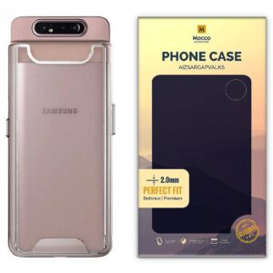 Mocco Original Clear Case 2mm Silicone Case for Samsung A805 Galaxy A80 Transparent (EU Blister) PC15712 4752168076224