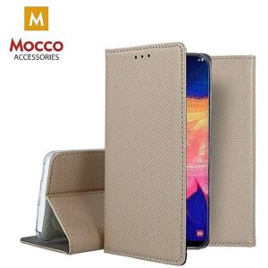 Mocco Smart Magnet Book Case For Samsung A207 Galaxy A20S Gold MC-MAG-A207-GO 4752168076880