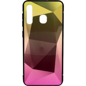 Mocco Stone Ombre Back Case Silicone Case With gradient Color For Apple iPhone 11 Pro Yellow - Pink MC-STOG-IP11P-YEPI 4752168077078