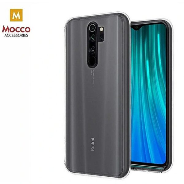 Mocco Ultra Back Case 0.3 mm Silicone Case Xiaomi Redmi Note 8T Transparent MO-BC-XIA-NOT8T-TR 4752168080436