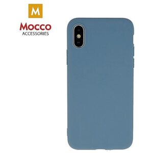 Mocco Ultra Slim Soft Matte 0.3 mm Silicone Case for Apple iPhone 11 Pro Max Light Blue MO-USM-11PMAX-BL 4752168080702