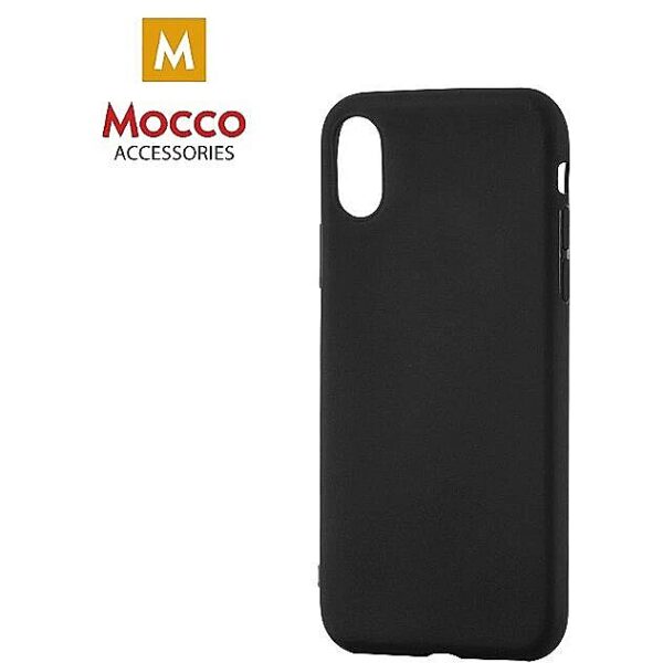 Mocco Ultra Slim Soft Matte 0.3 mm Silicone Case for Huawei P40 Black MO-USM-P40-BK 4752168080863