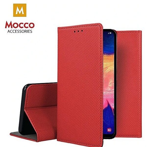 Mocco Smart Magnet Book Case For Huawei P40 PRO Red MO-MAG-P40PR-RE 4752168083840