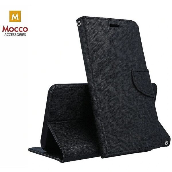 Mocco Fancy Book Case For Samsung Galaxy A42 5G Black MO-FN-SA-A425G-BK 4752168091364