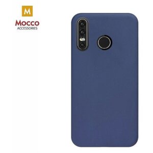 Mocco Ultra Slim Soft Matte 0.3 mm Silicone Case for Samsung Galaxy A72 Blue MO-USM-SA-A72-BL 4752168093481