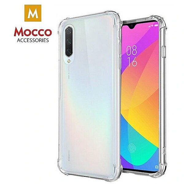 Mocco Anti Shock Case 0.5 mm Silicone Case for Samsung Galaxy A42 5G Transparent MO-ASH-SA-A42-TR 4752168094334