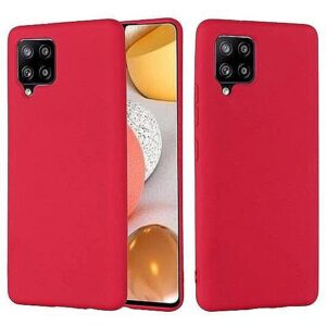 Mocco Liquid Silicone Soft Back Case for Samsung Galaxy A42 5G Red MO-LQ-SA-A42-RE 4752168094402