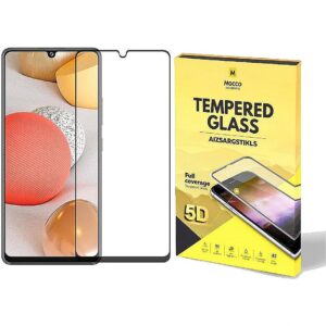 Mocco Full Glue 5D Signature Edition Tempered Glass Full Coverage with Frame Samsung Galaxy A42 5G Black MO-5D-GP-A42-BK 4752168094693