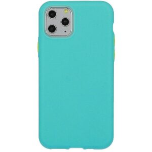 Mocco Soft Cream Silicone Back Case for Apple iPhone 12 Mini Green MO-SC-AP-IPH12M-GR 4752168095232