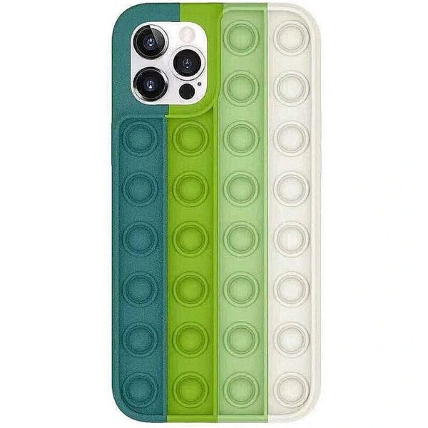 Mocco Bubble Antistress Case for Apple iPhone 11 Pro Max Dark Green MO-BB-APP-IP-11PROMAX-DG 4752168099759