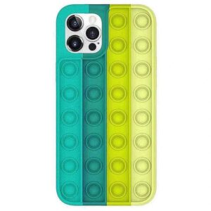 Mocco Bubble Antistress Case for Apple iPhone 11 Pro Max Green MO-BB-AP-IP11PROMAX-GE 4752168099773