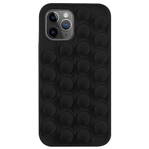 Mocco Bubble Antistress Case for Apple iPhone 11 Pro Max Black MO-BB-AP-IP11PROMAX-BK 4752168099827