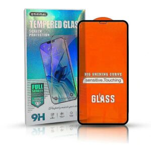 Timy Original Full Face / Full Glue Tempered Glass with Frame Apple iPhone 6 / 6s Black TM-21D-APP-IPH-6S 4752168106303