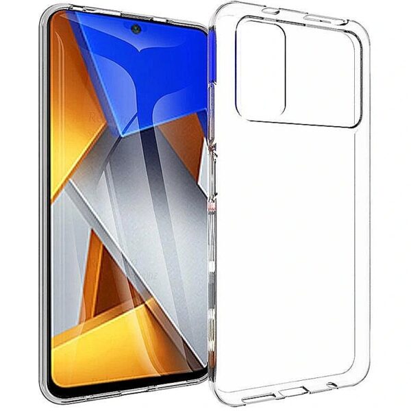 Mocco Ultra Back Case 1 mm Silicone Case for Xiaomi Poco M4 Pro 4G Transparent MO-BC1MM-M4PR-TR 4752168110737