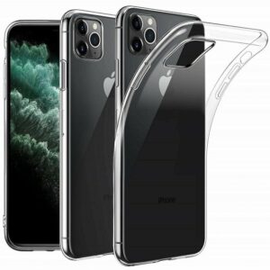 Mocco Ultra Back Case 1 mm Silicone Case for Apple iPhone 14 Pro Transparent MO-BC1MM-IP-14PR-TR 4752168111253