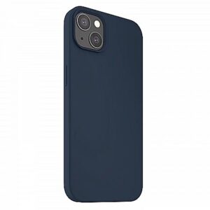 Mocco Ultra Slim Soft Matte 0.3 mm Silicone Case for Apple iPhone 14 Plus Blue MO-USSM-IPH14PL-BL 4752168111598