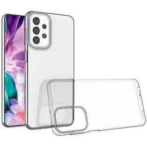 Mocco Ultra Back Case 1 mm Silicone Case for Samsung Galaxy A23 5G Transparent MO-BC1MM-A235G-TR 4752168111727