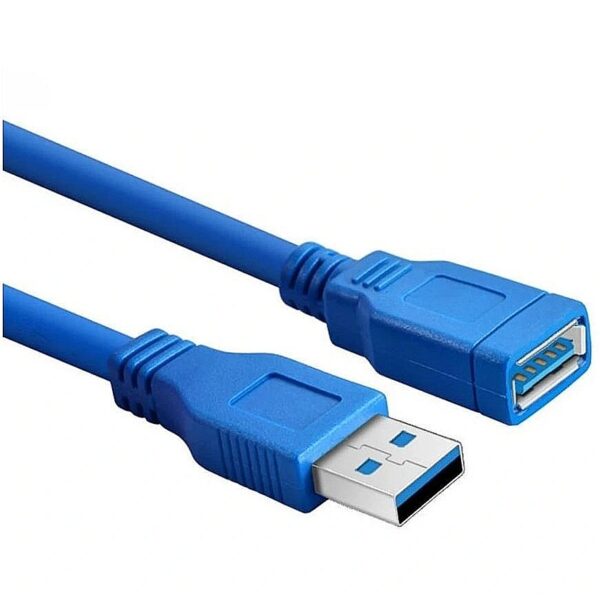 RoGer USB-A Extension Cable 5Gbps / 3m / blue RO-USBA-EXT-3M-BE 4752168125717