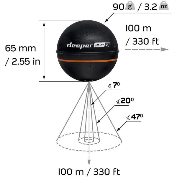 Deeper Smart Sonar PRO+2 Sonar