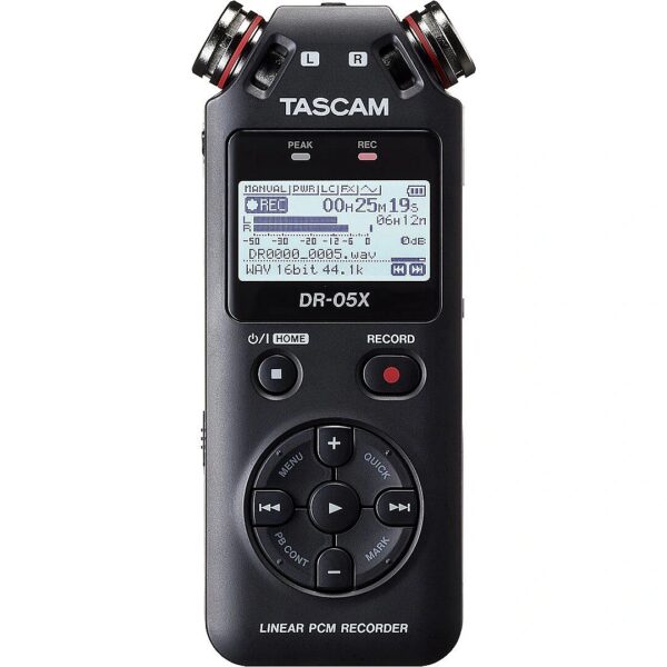 Tascam DR-05X dictaphone Flash card Black DR-05X 4907034130726