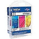 Brother LC1100RBWBPDR C/M/Y BLISTER INK PACK / SEC-TAG LC1100RBWBPDR 5014047561276