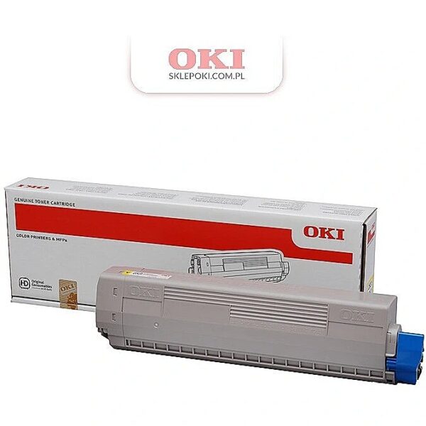 Oki Toner Y C831/841 10k 44844505 5031713053798