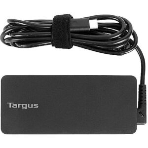 Targus 65 W USB-C PD Charger - For Laptops or Power Pass-Thru Docks APA107EU 5051794030730