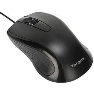 Targus Full-Size Optical Antimicrobial Wired Mouse AMU81AMGL 5051794041743