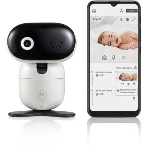 Motorola Wi-Fi HD Motorized Video Baby Camera PIP1010 White/Black 505537471428 5055374714287