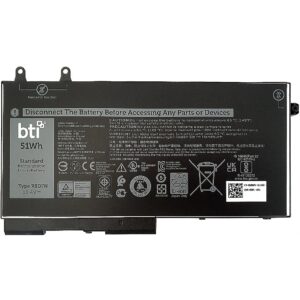 Origin Storage BTI LATITUDE 5420 RUGGED BATTERY 11.4V 51WH 3 CELLS 7WNW1-BTI 5056006198345