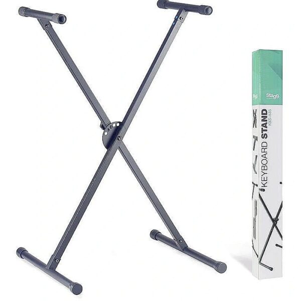 Stagg Keyboard stand Stagg X-Style KXSA35BK 5414428189608