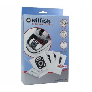 Nilfisk Elite hoover bags 107412688 4 pcs. 107412688 5715492154593