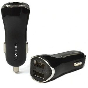 Beline Car charger 2xUSB 2.1A black Beline0006 5900168331228